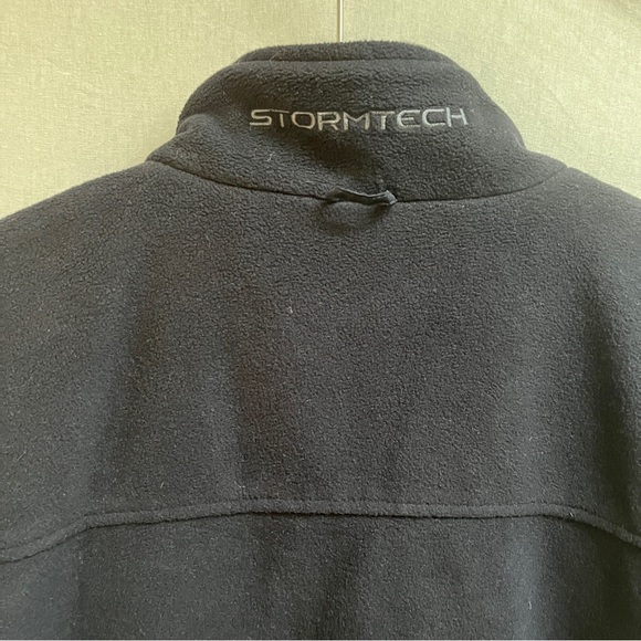 Stormtech Black Fleece Full Zip Jacket Sz M - Picture 3 of 9